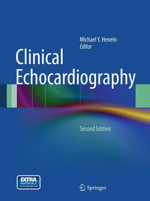 cover image of Clinical Echocardiography